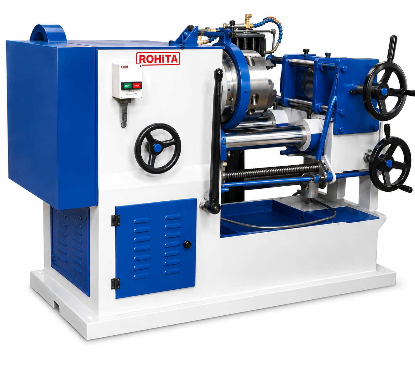 PVC Pipe Threading Machines with Lead Screw Arrangement of mm Pitch Various Thread
