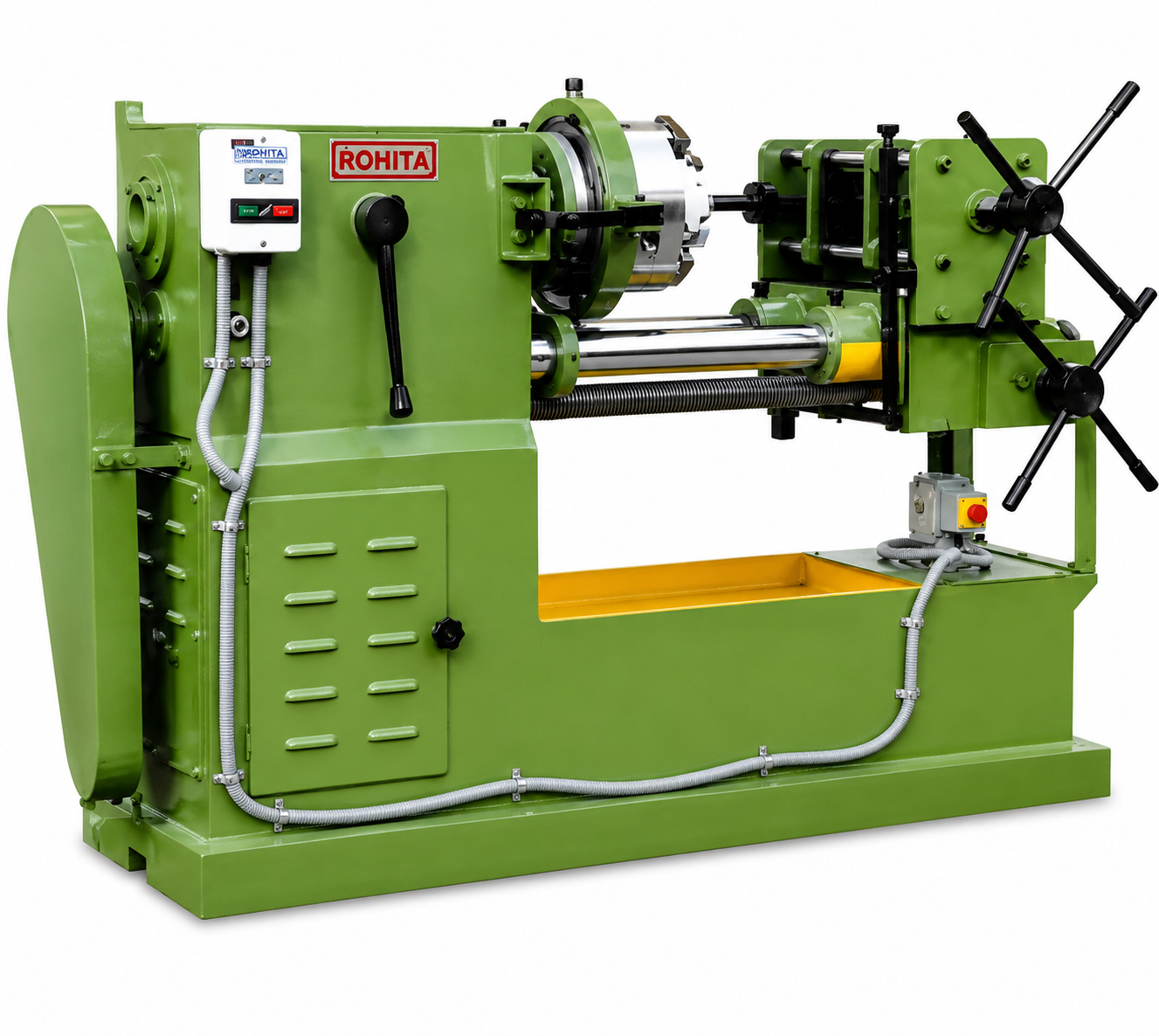 Scaffolding Pipe Threading Machines with Lead Screw Arrangement and ACME Thread For Scaffolding Pipes